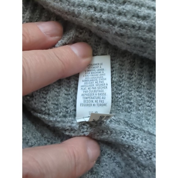 Aerie Offline Twist Front Long Sleeve Ribbed Sweater Sz Medium Athleisure EUC - Picture 13 of 14